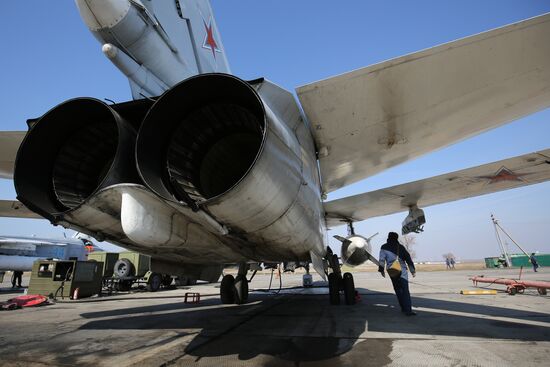 Russia Air Force Drills