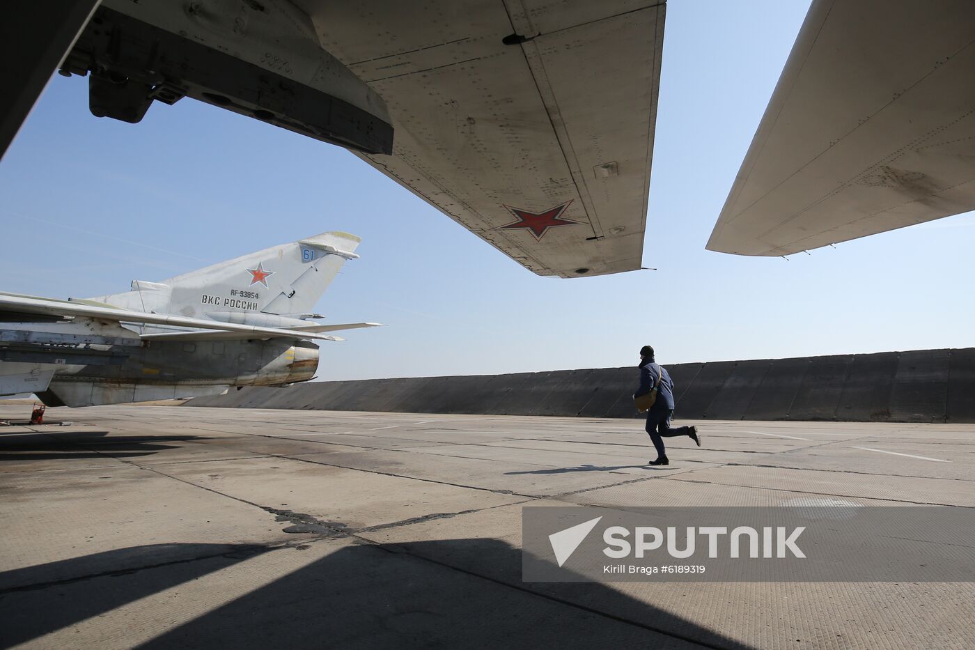 Russia Air Force Drills