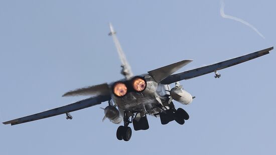 Russia Air Force Drills