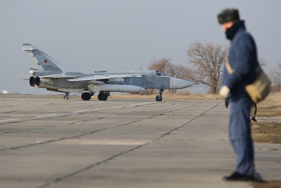Russia Air Force Drills