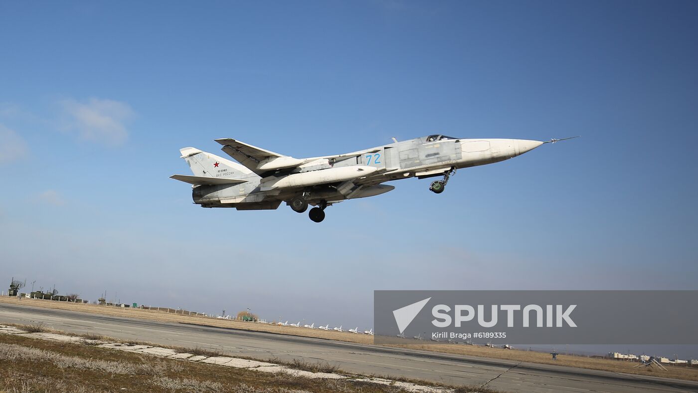 Russia Air Force Drills