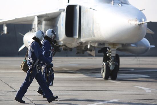 Russia Air Force Drills