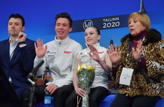 Estonia Figure Skating Worlds Junior Pairs