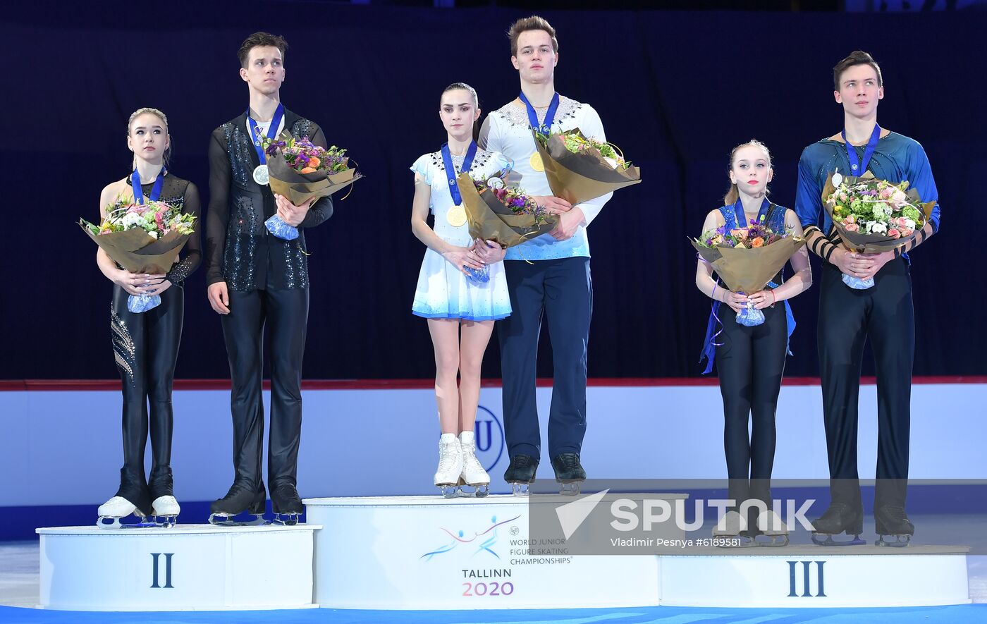 Estonia Figure Skating Worlds Junior Pairs