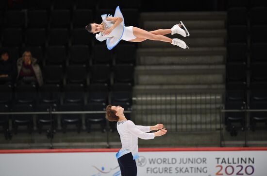 Estonia Figure Skating Worlds Junior Pairs