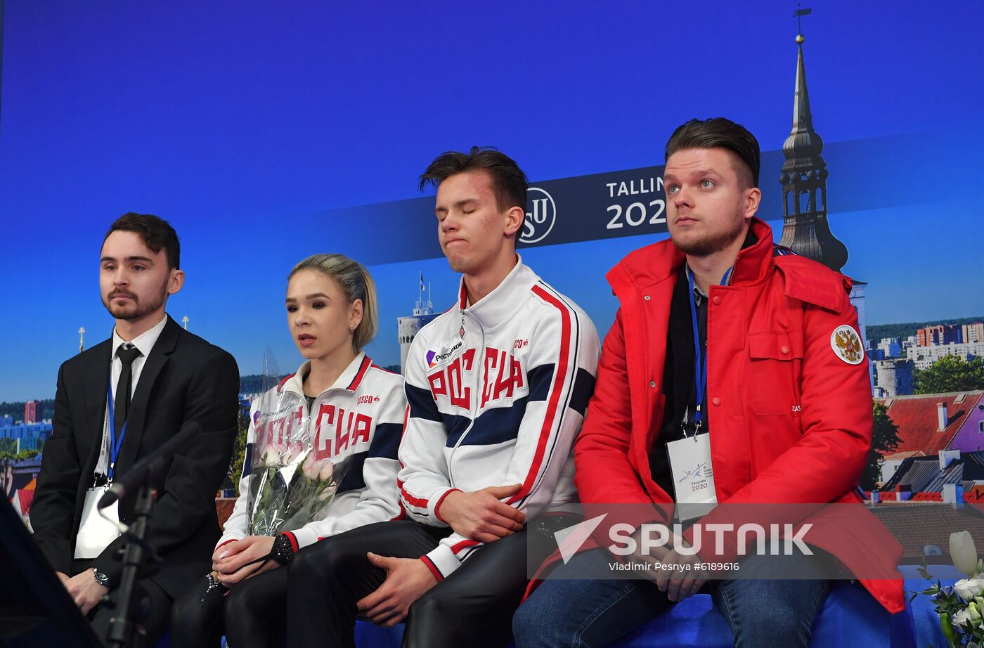 Estonia Figure Skating Worlds Junior Pairs