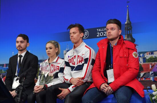 Estonia Figure Skating Worlds Junior Pairs