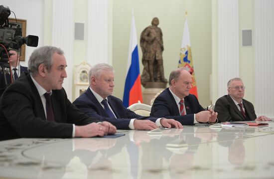 Russia Putin Parliament Parties