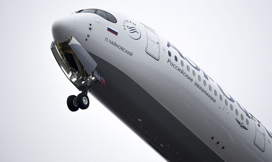 Russia Aeroflot New Airbus Plane