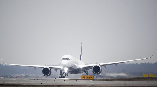 Russia Aeroflot New Airbus Plane