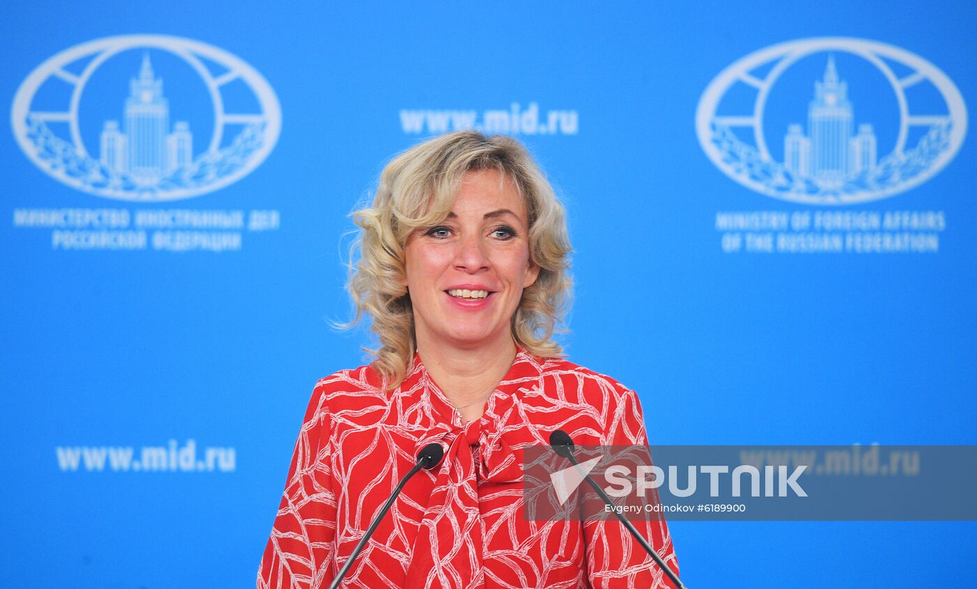 Russia Zakharova Briefing