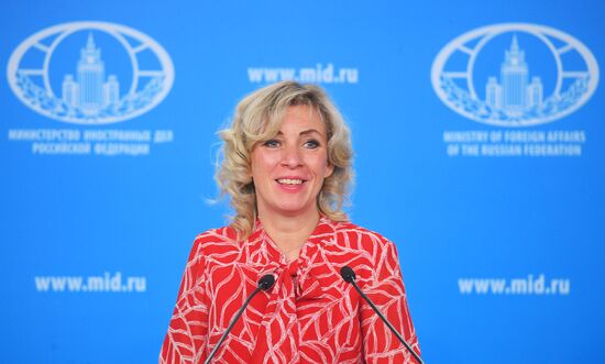 Russia Zakharova Briefing