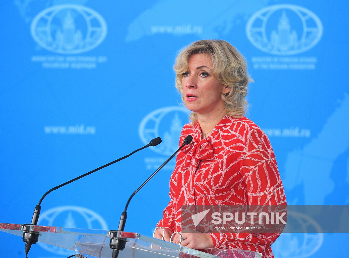 Russia Zakharova Briefing