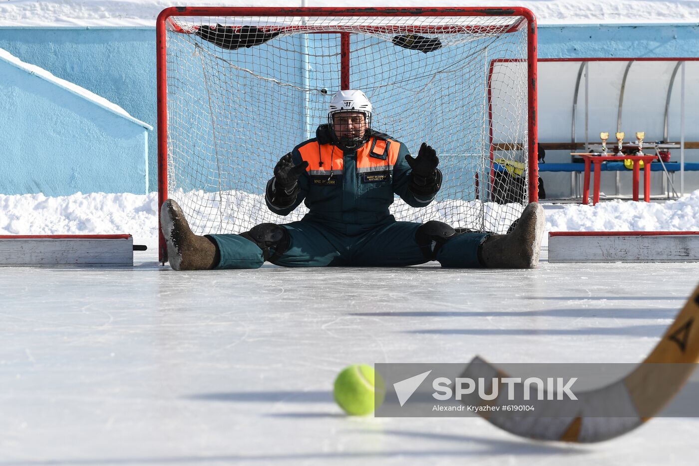 Russia Valenki Ice Hockey