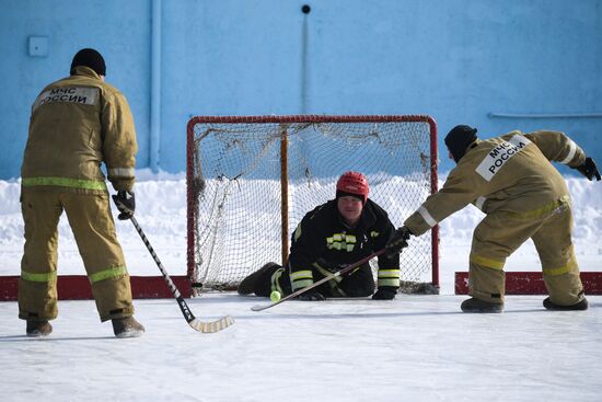 Russia Valenki Ice Hockey