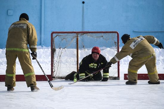 Russia Valenki Ice Hockey