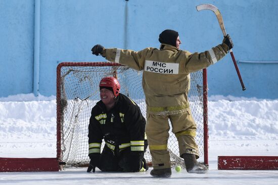 Russia Valenki Ice Hockey