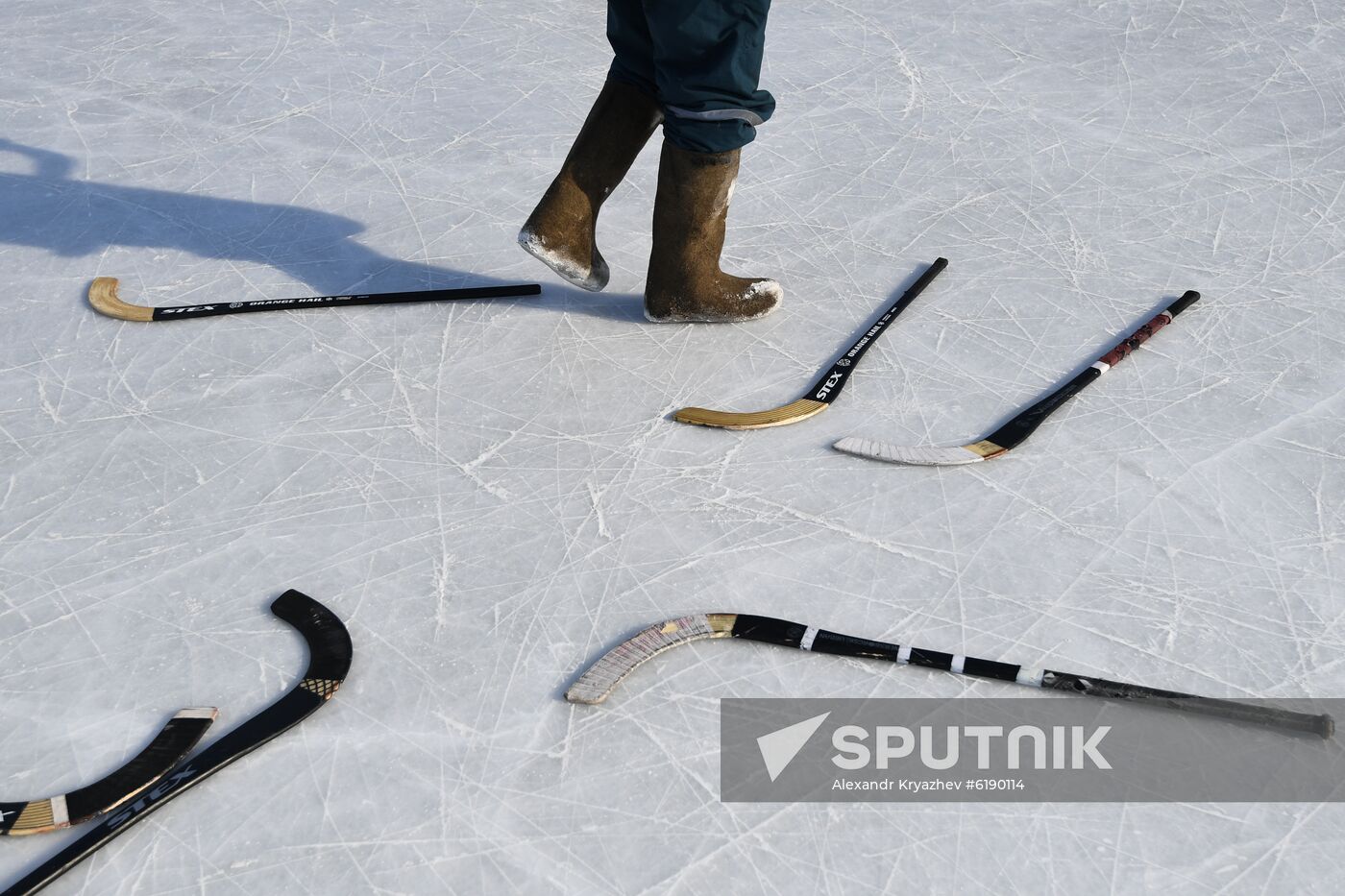 Russia Valenki Ice Hockey