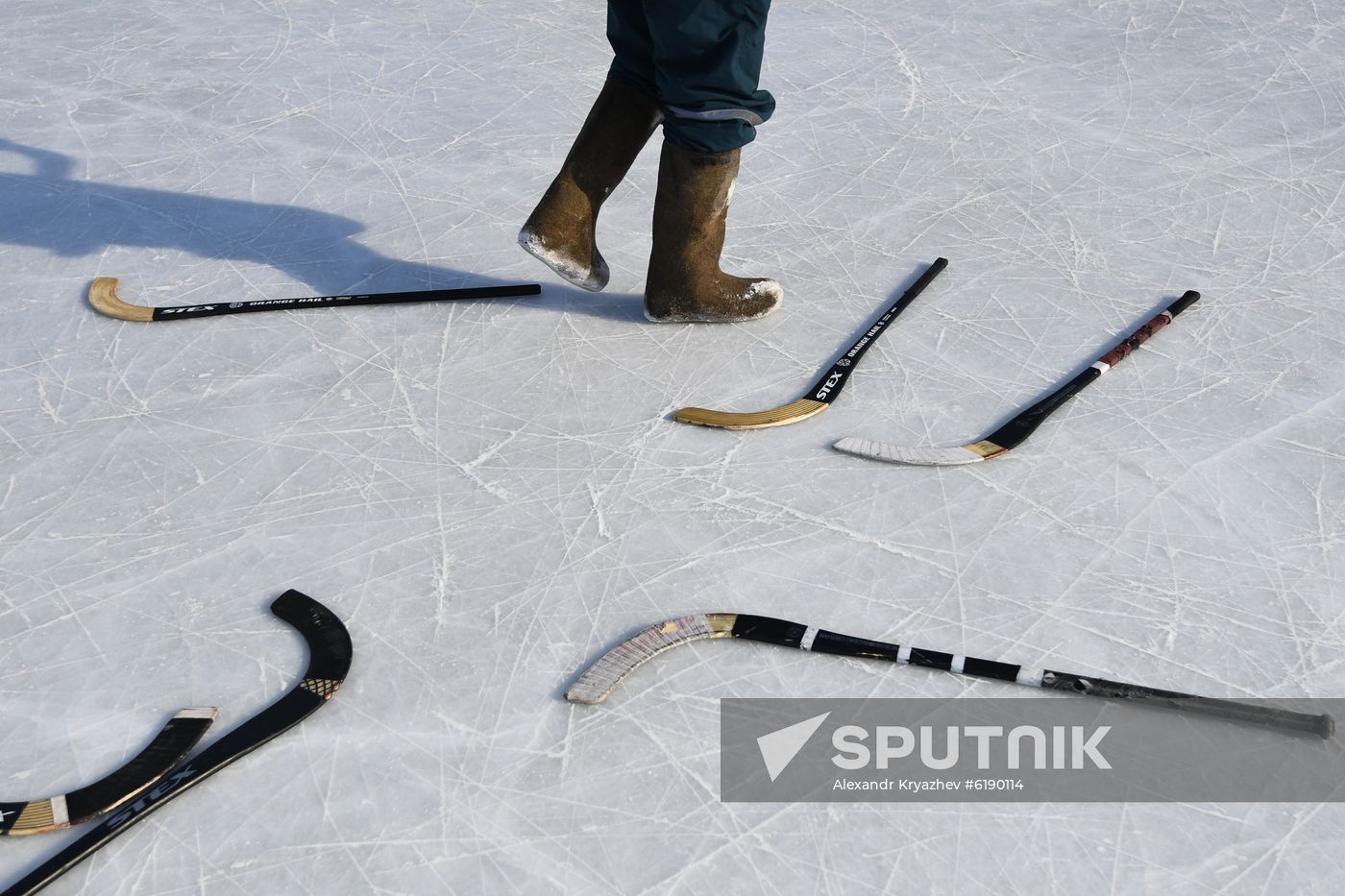 Russia Valenki Ice Hockey
