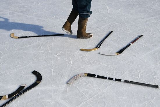 Russia Valenki Ice Hockey