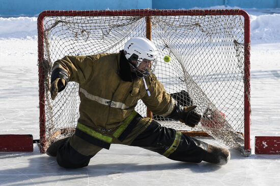 Russia Valenki Ice Hockey