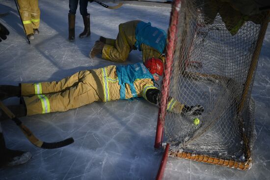 Russia Valenki Ice Hockey