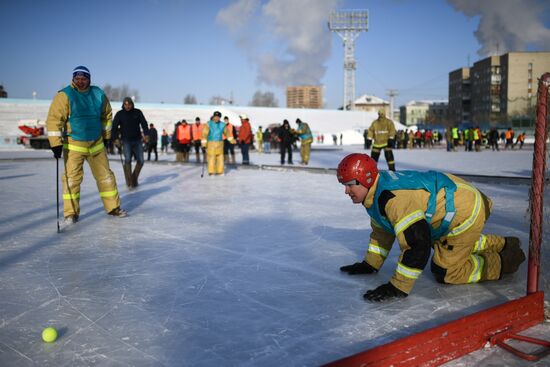Russia Valenki Ice Hockey