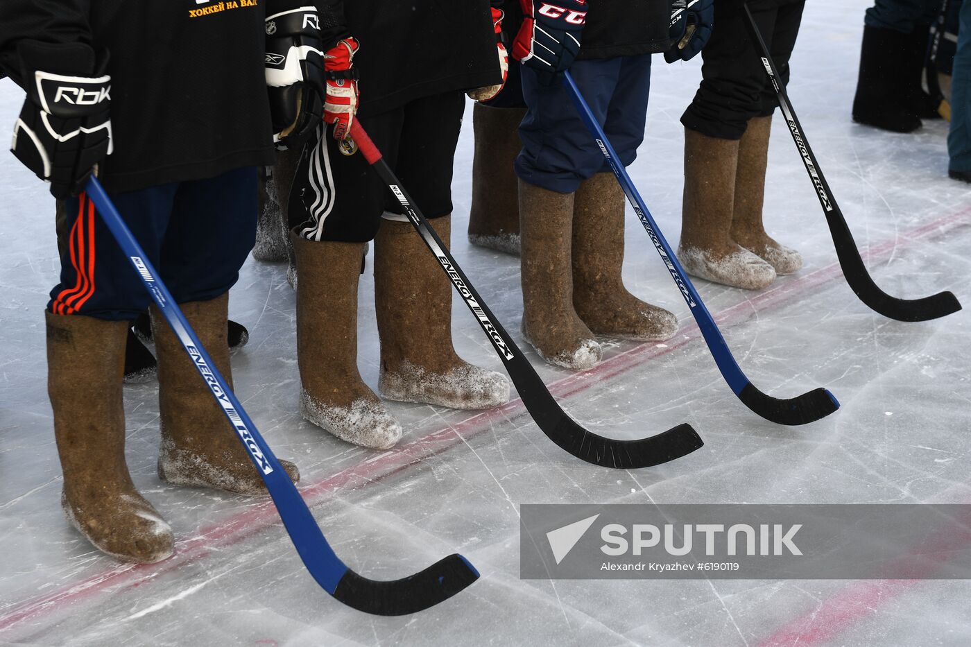 Russia Valenki Ice Hockey
