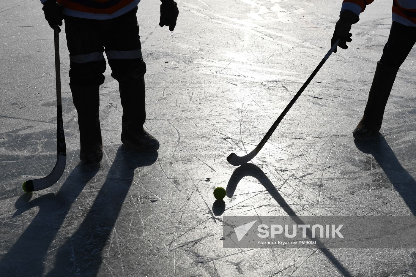 Russia Ice Hockey Valenki