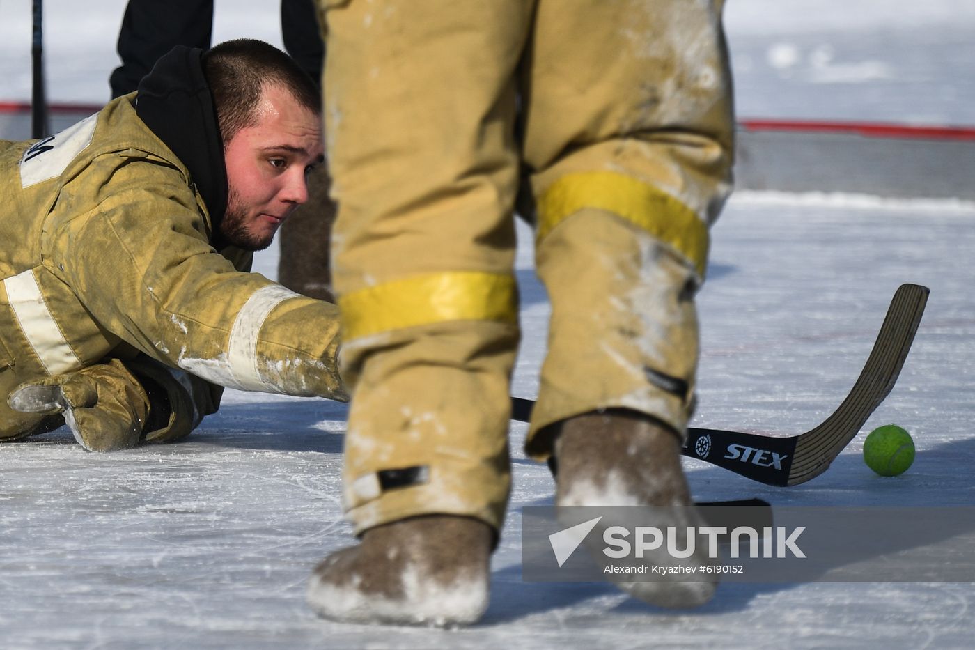 Russia Ice Hockey Valenki