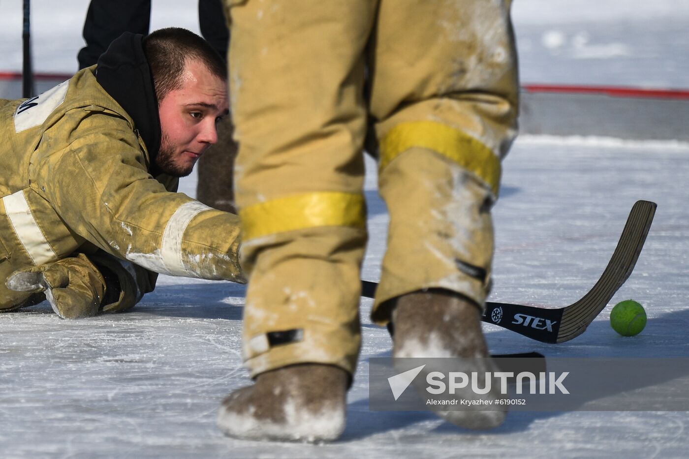 Russia Ice Hockey Valenki