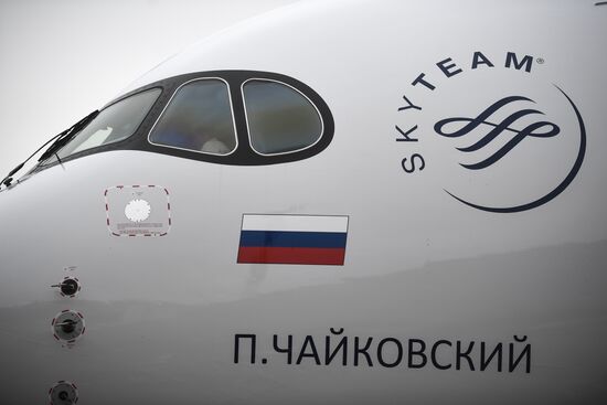 Russia Aeroflot New Airbus Plane