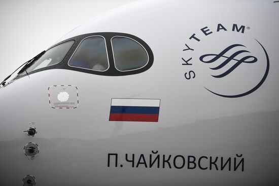 Russia Aeroflot New Airbus Plane
