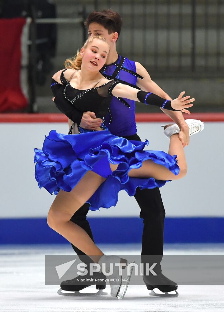 Estonia Figure Skating Worlds Junior Ice Dance