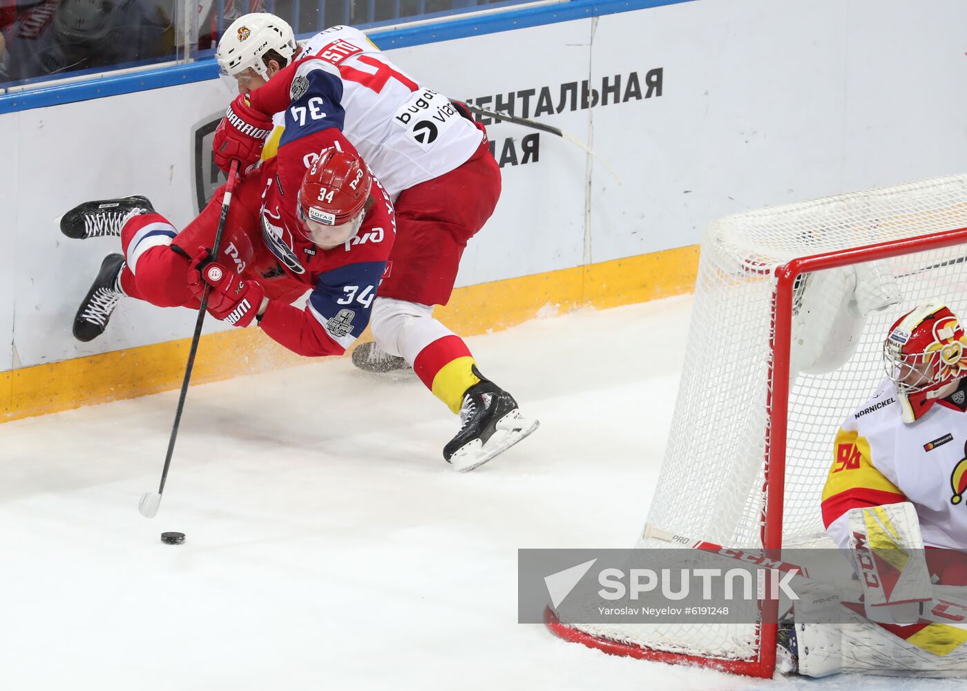 Russia Ice Hockey Lokomotiv - Jokerit
