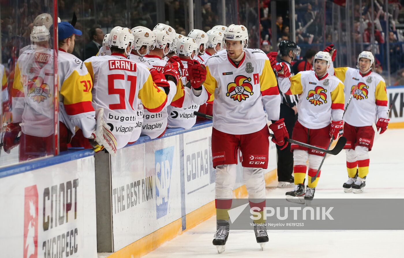 Russia Ice Hockey Lokomotiv - Jokerit