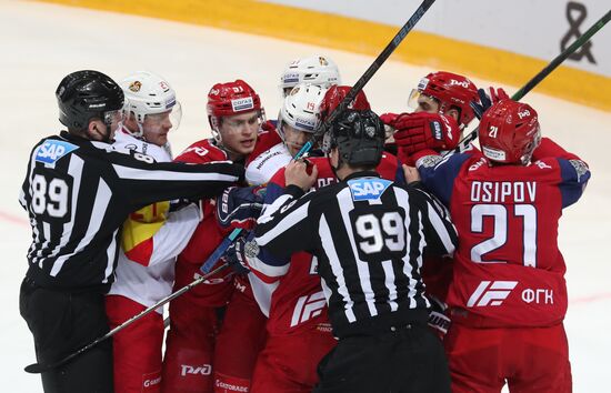Russia Ice Hockey Lokomotiv - Jokerit