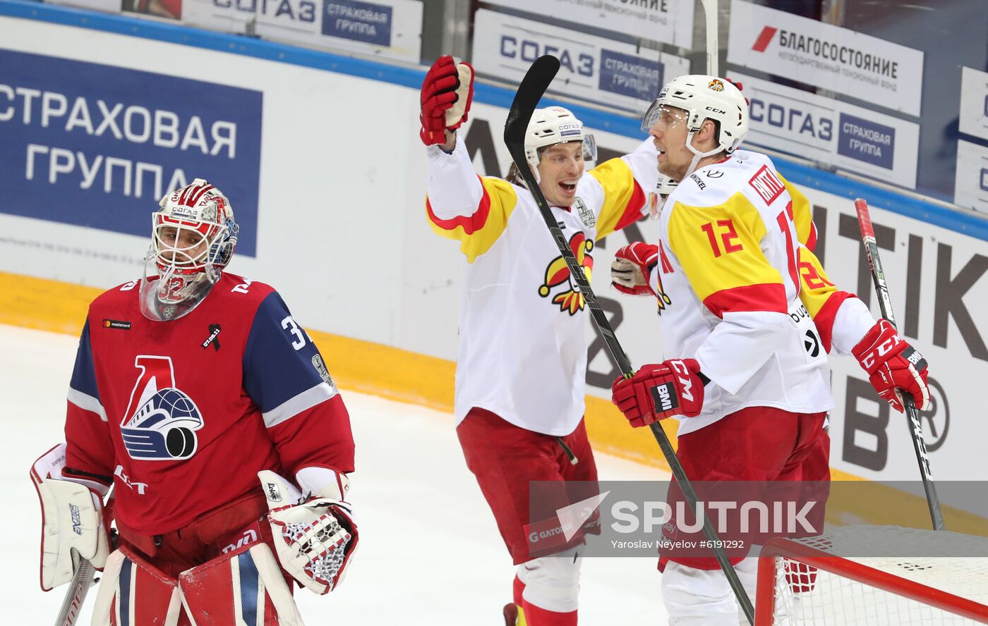 Russia Ice Hockey Lokomotiv - Jokerit
