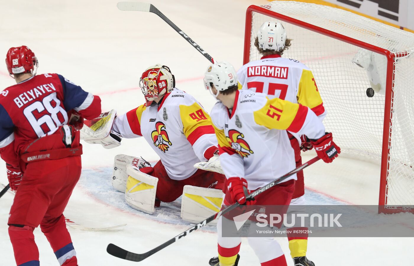 Russia Ice Hockey Lokomotiv - Jokerit