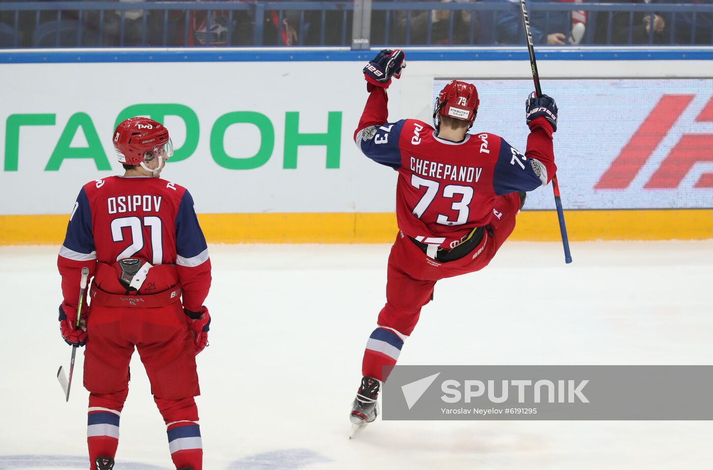 Russia Ice Hockey Lokomotiv - Jokerit
