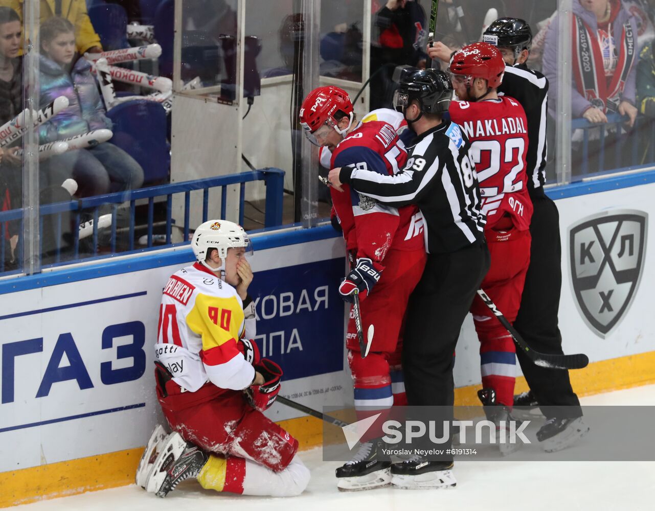 Russia Ice Hockey Lokomotiv - Jokerit