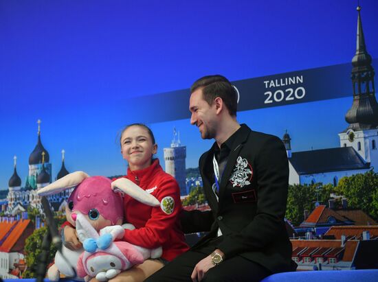 Estonia Figure Skating Worlds Junior Ladies