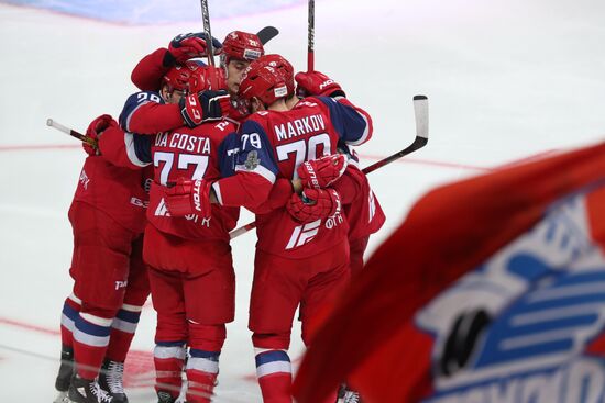 Russia Ice Hockey Lokomotiv - Jokerit