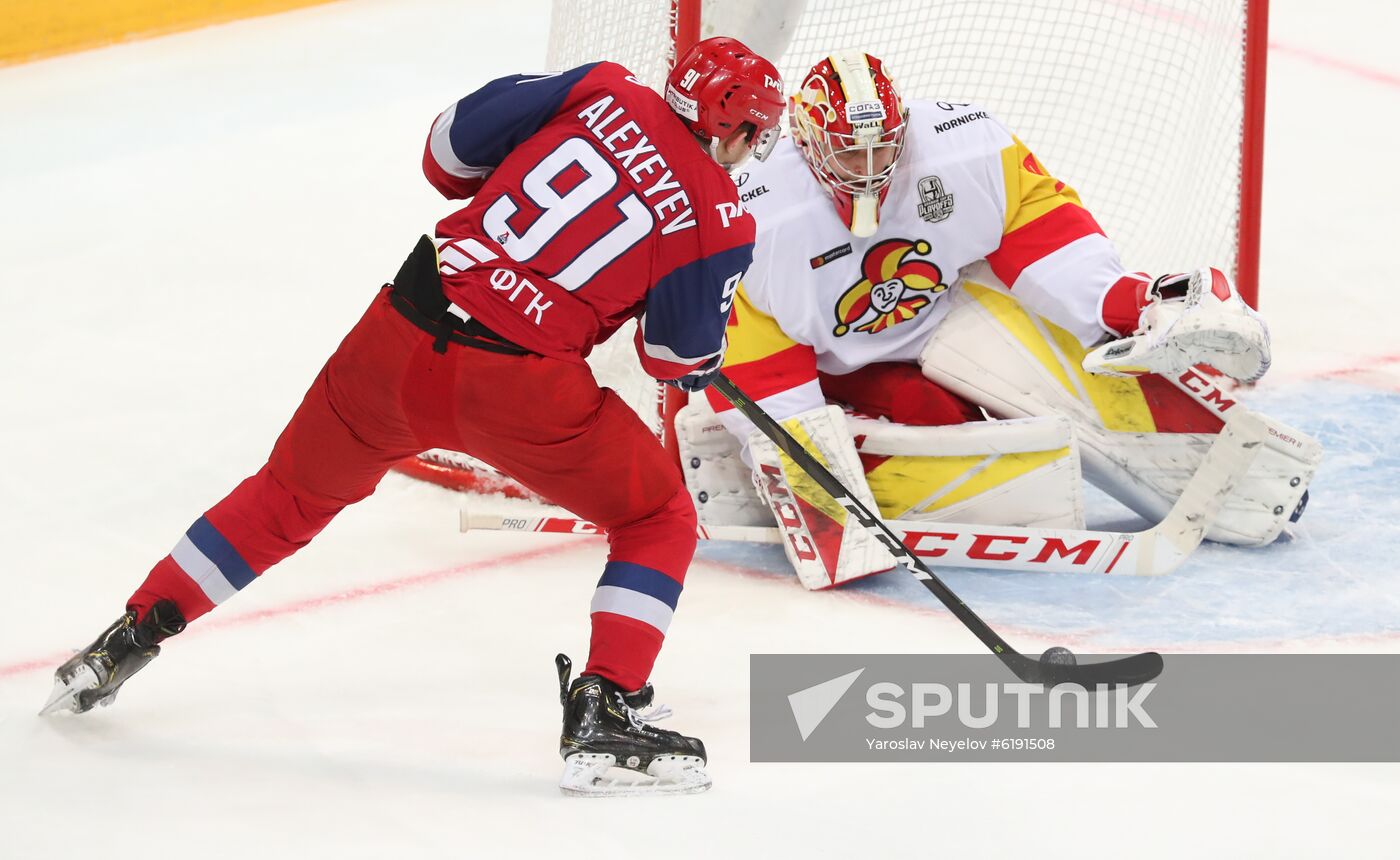 Russia Ice Hockey Lokomotiv - Jokerit