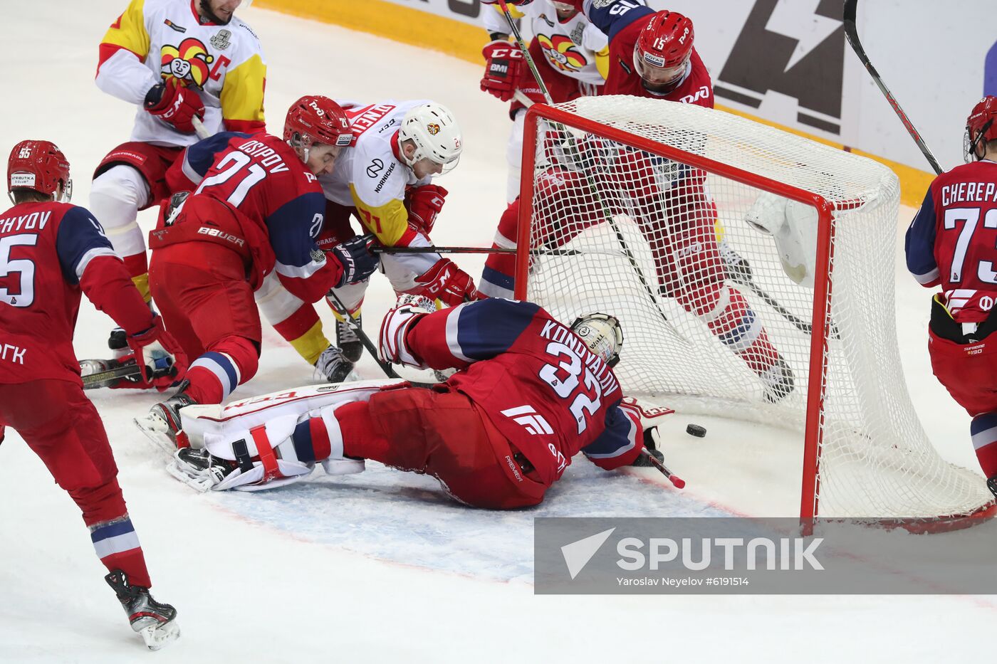 Russia Ice Hockey Lokomotiv - Jokerit