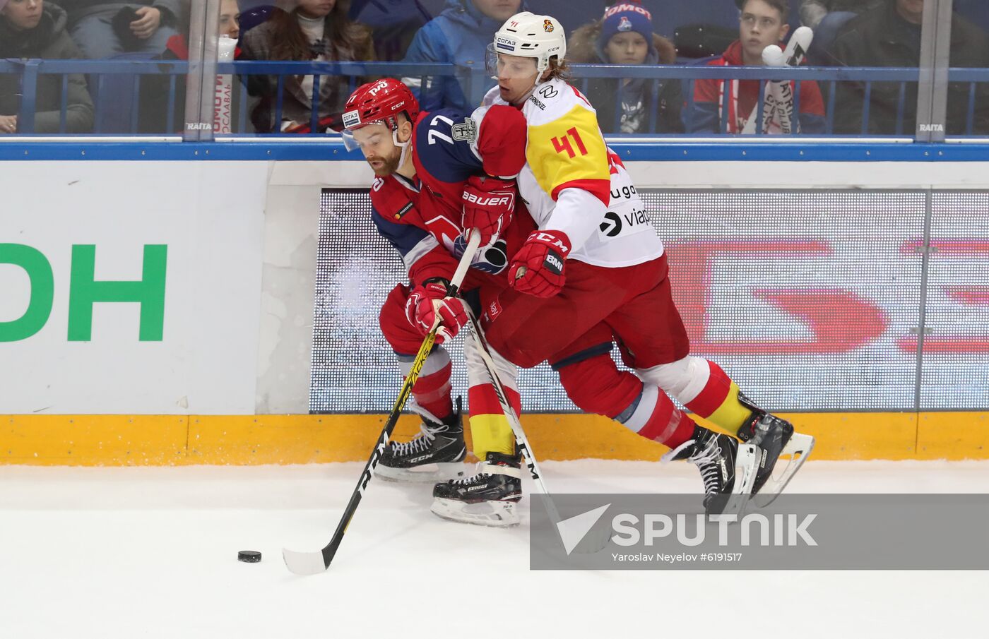 Russia Ice Hockey Lokomotiv - Jokerit