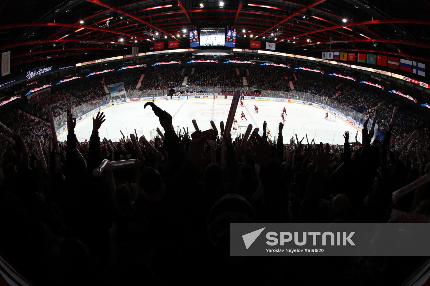 Russia Ice Hockey Lokomotiv - Jokerit