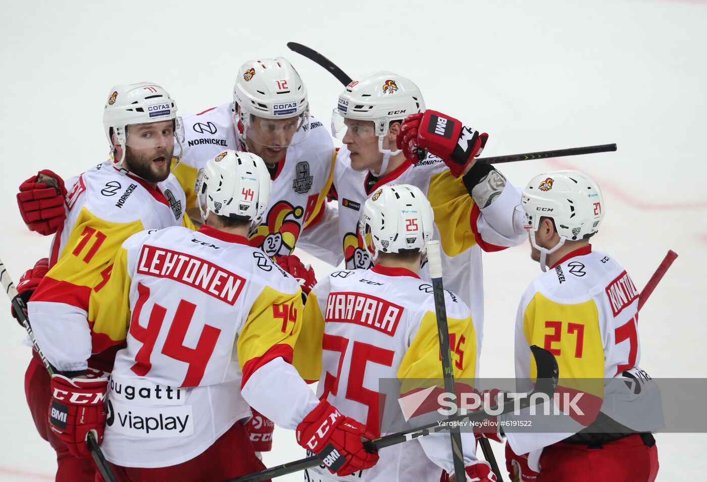 Russia Ice Hockey Lokomotiv - Jokerit