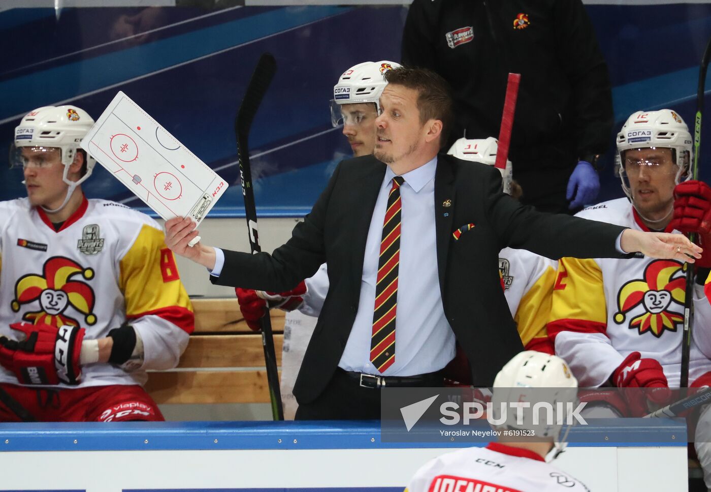 Russia Ice Hockey Lokomotiv - Jokerit