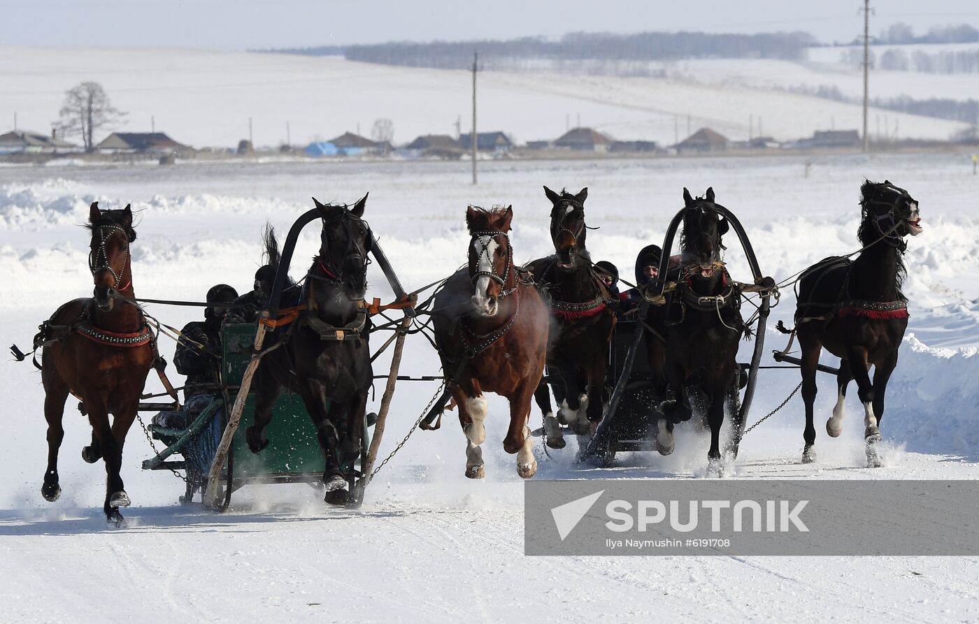 Russia Amateur Horse Race